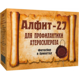 ალფიტ-27 ათეროსკლეროზის პროფილაქტიკისთვის