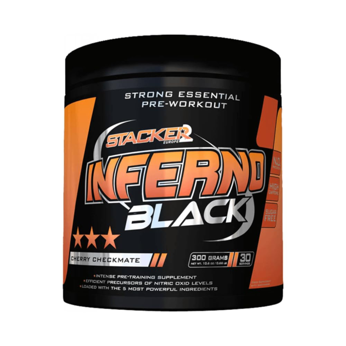 Stacker2 Europe Inferno Black энергетик 300gr (Вишня)