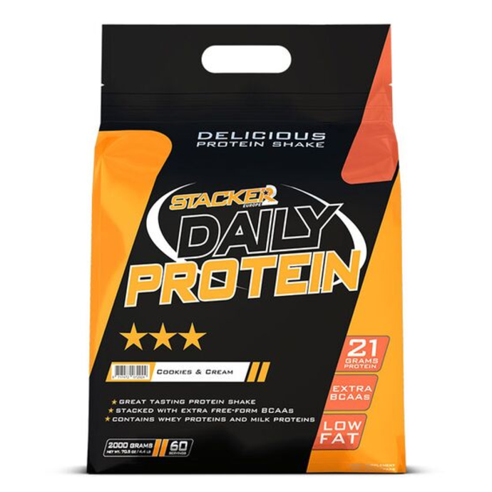 Stacker2 Europe Daily Protein 2000gr (ორცხობილა კრემით)