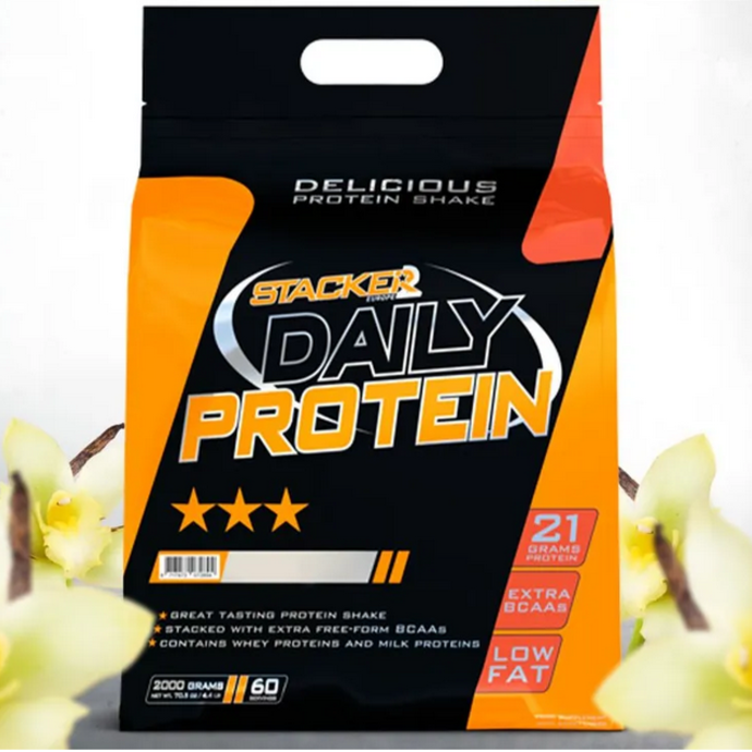 Stacker2 Europe Daily Protein 2000gr (ვანილი/Vanilla)