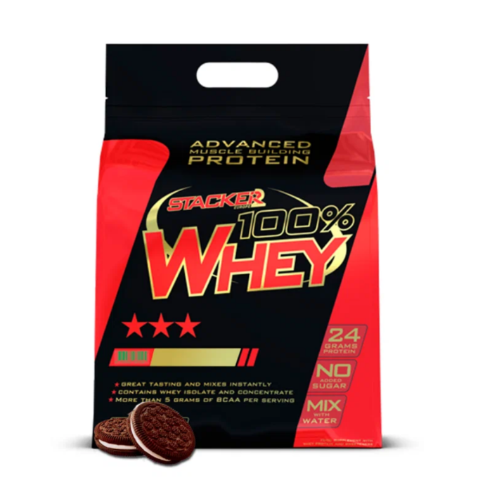 Stacker2 Europe 100% Whey протеин 908 gr (Печенье с кремом)
