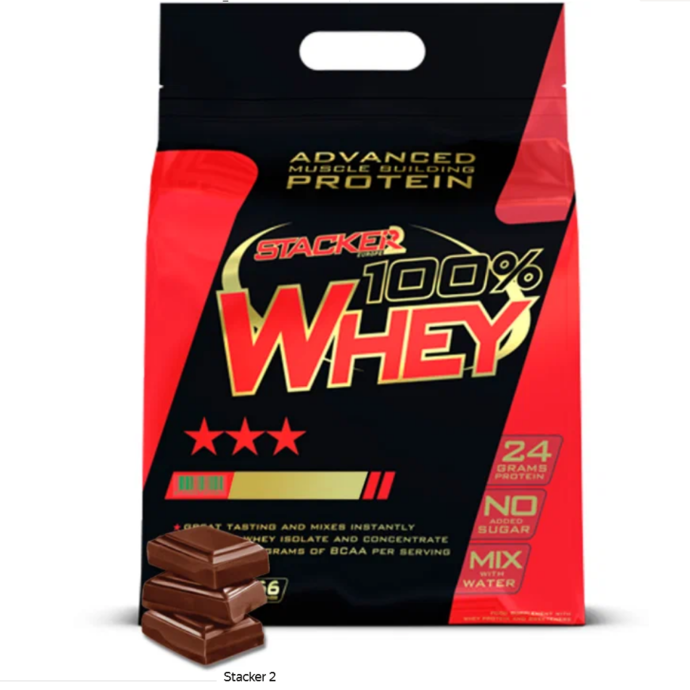 Stacker2 Europe 100% Whey протеин 908 gr (Шоколад)